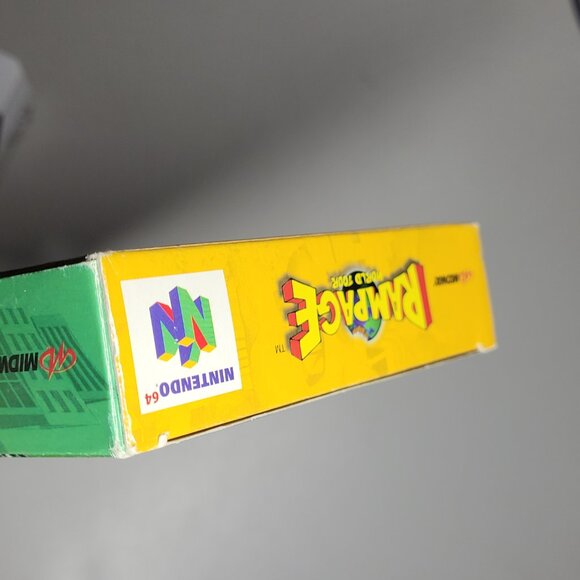 Rampage World Tour Nintendo 64 N64 complete cib - Picture 10 of 14